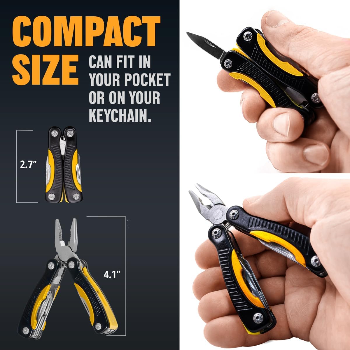 12-in-1 Mini Pocket Multitool