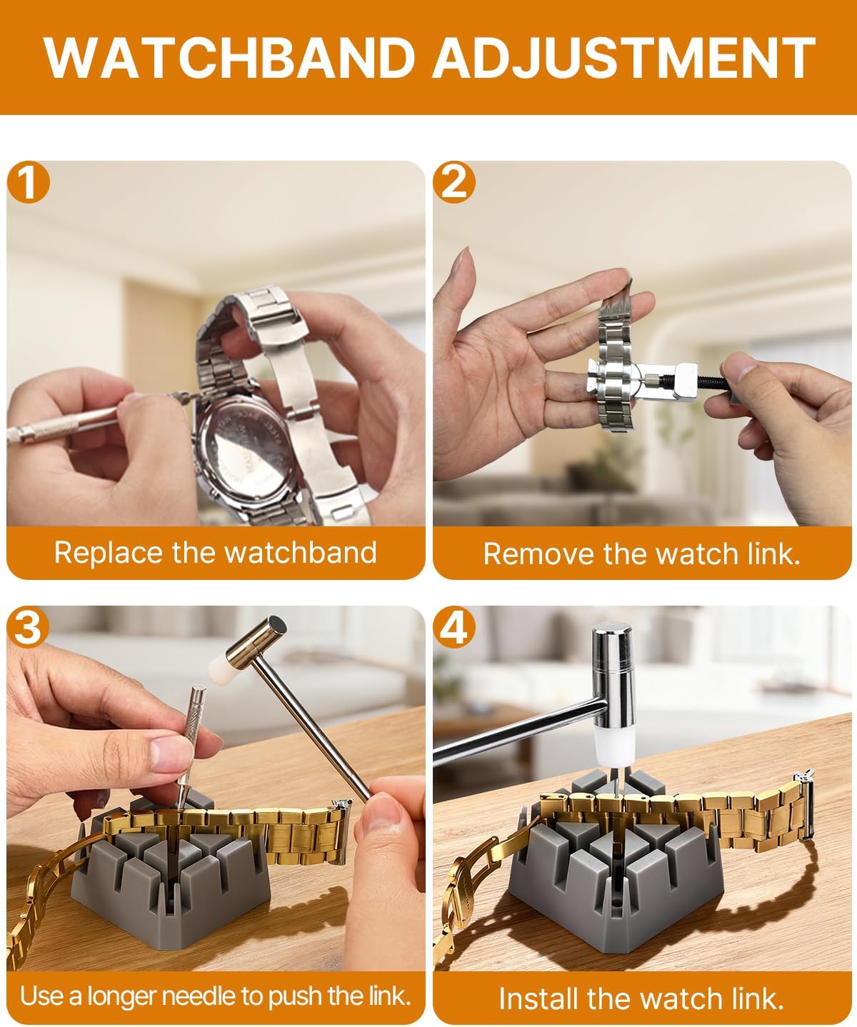 Watch Band Resizing & Repair Kit