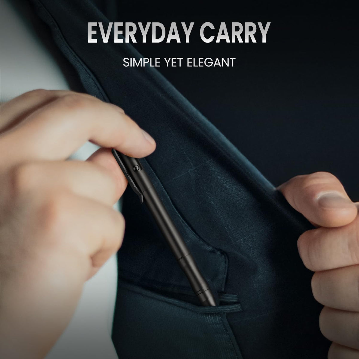 Heavy-Duty Bolt Action Metal Pen